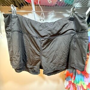 Women's Charcoal Athletic Shorts
